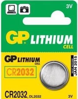 Produktbild GP Batteries Cr2032 (5 Stk., CR2032, 220 mAh)