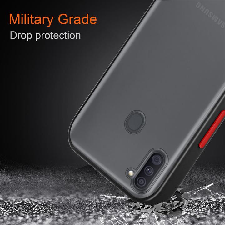 Actual product image Cadorabo Hybrid Matt Cover (Samsung Galaxy M11, Samsung Galaxy A11)