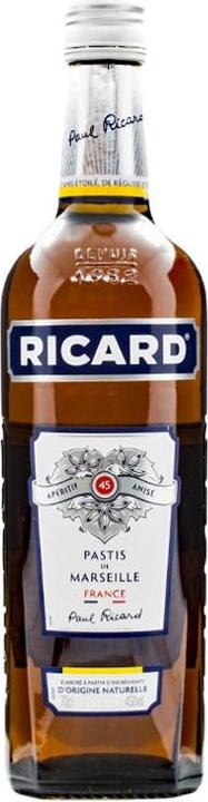 Produktbild Ricard Pastis de Marseille (18 Jahre, 45 %, Frankreich, 1 x 70 cl, Pastis)
