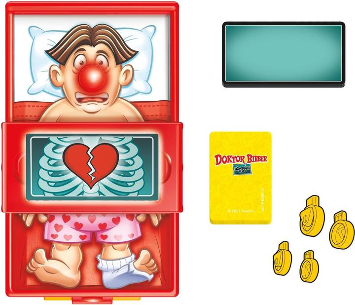 Actual product image Hasbro Gaming Children's game Doctor Bibber - X-ray fun (German)