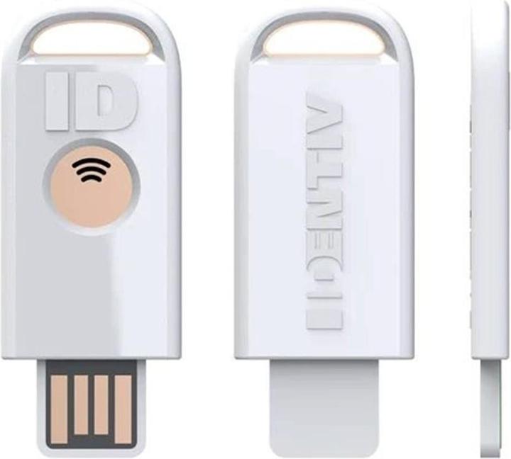 Actual product image Identiv uTrust FIDO2 NFC Security Key