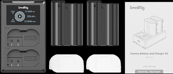 Produktbild SmallRig EN-EL15 Akku und Charger Kit (Akku)