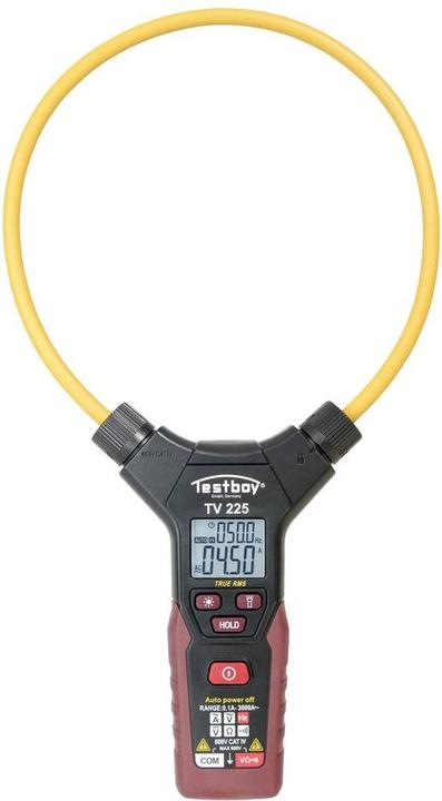 Testboy Flexible digital clamp ammeter | TV 225 (CAT IV 600V)