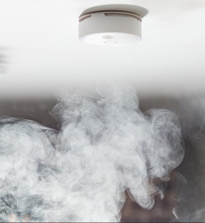 Actual product image Shelly Plus Smoke Alarm