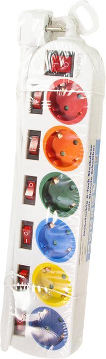 Actual product image LogiLink 6x CEE 7/3 (6 x, CEE 7/3, 1.50 m)