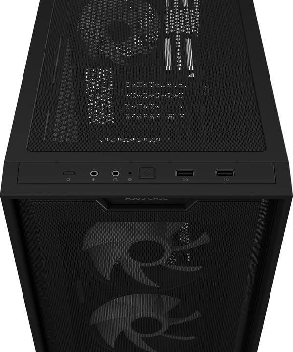 Actual product image ASUS Go A21 PLUS TG ARGB BLACK (Mini-ITX, mATX)