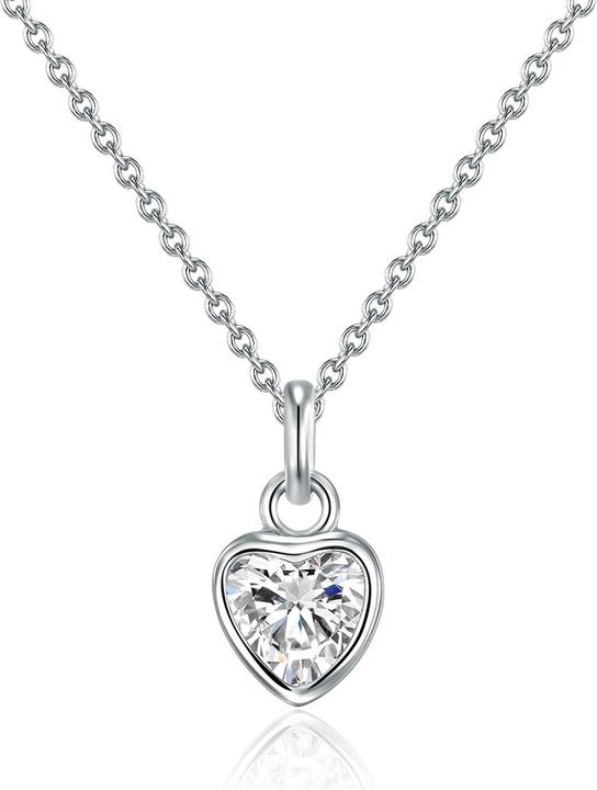 Image du produit Rafaela Donata Femme coeur argent sterling zirconium argent - 4026 (Argent Sterling)