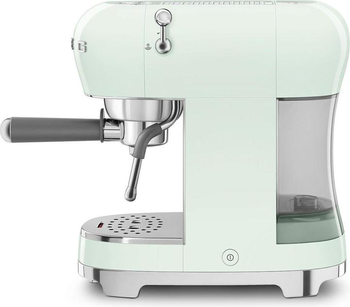 Actual product image Smeg ECF02PGEU Portafilter espresso/coffee machine Pastel green (EU plug)