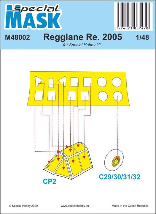 Special Hobby Reggiane Re.2005 Mask