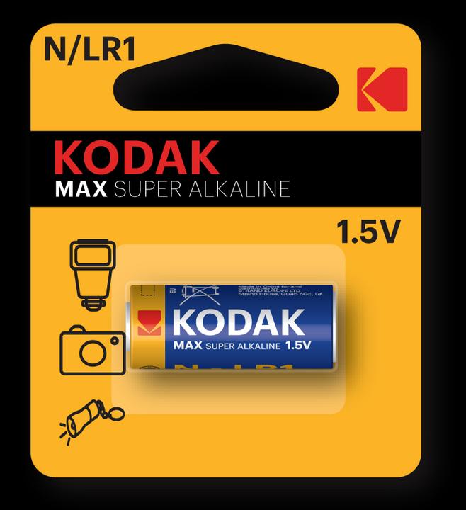 Actual product image Kodak MAX LR1 N Single-use battery Alkaline - Battery (1 pcs., N)