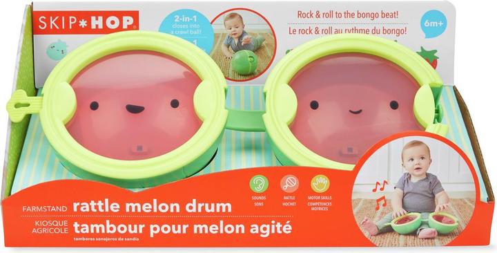Actual product image Skiphop Watermelon drum (Multilingual)