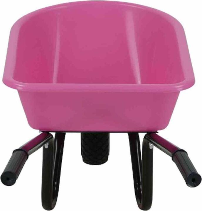 Actual product image FORT Children's wheelbarrow 20 l pink mounted with PU wheel