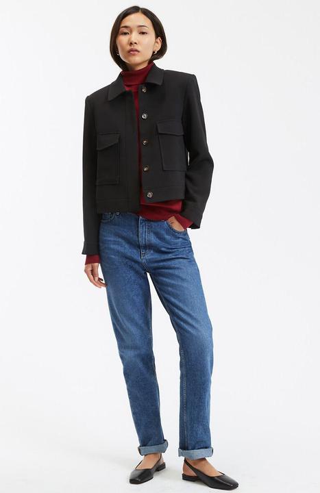 Produktbild La Redoute Collections Kurze Oversize-Jacke mit Knopfleiste (42)