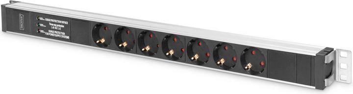 Digitus 1U PDU 2m supply CEE 7//7