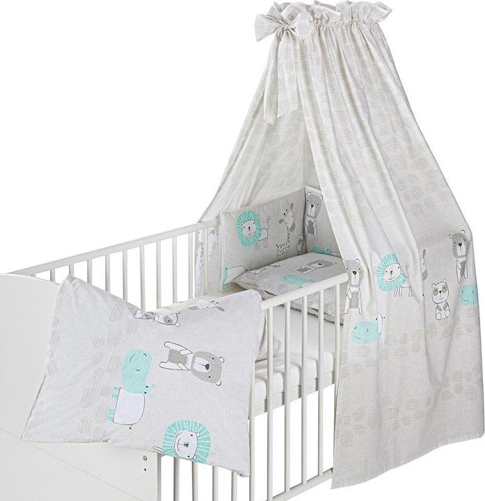 Produktbild Schardt Babybettwäsche & Bettsets Bettwäsche-Set 4-tlg. Bezüge, Himmel, Nestchen (100 x 135 cm, 40 x 60 cm)