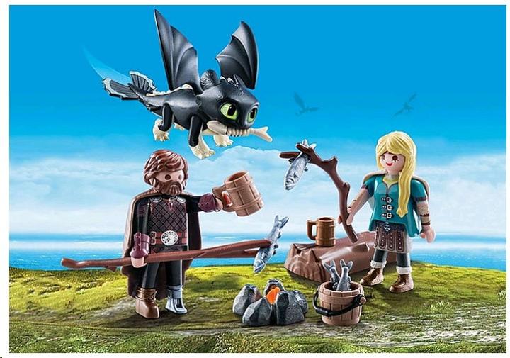Produktbild Playmobil Hicks und Astrid (70040, Playmobil Dragons)