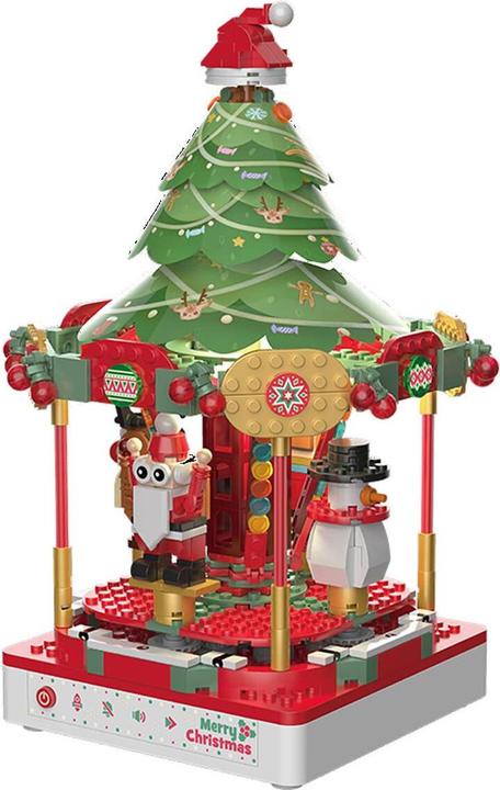Actual product image Jaki Christmas carousel with music