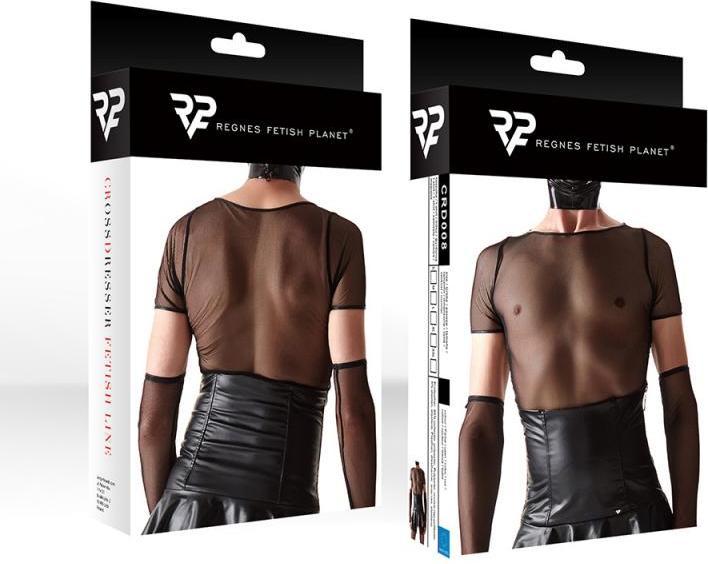 Actual product image Regnes Fetish Planet Herren Netz-Shirt (M)