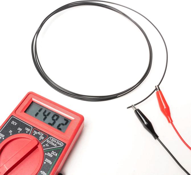 Actual product image Proto-pasta Conductive (PLA, 1.75 mm, 500 g, Black)