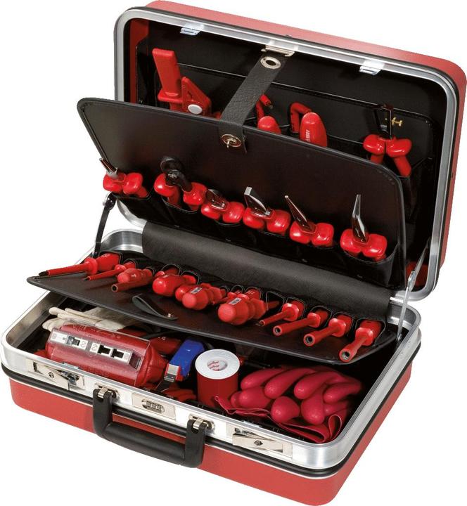 Immagine prodotto KS Tools Set di attrezzi professionali per elettricisti, 30 pezzi, IEC 60900 (30 pezzi)