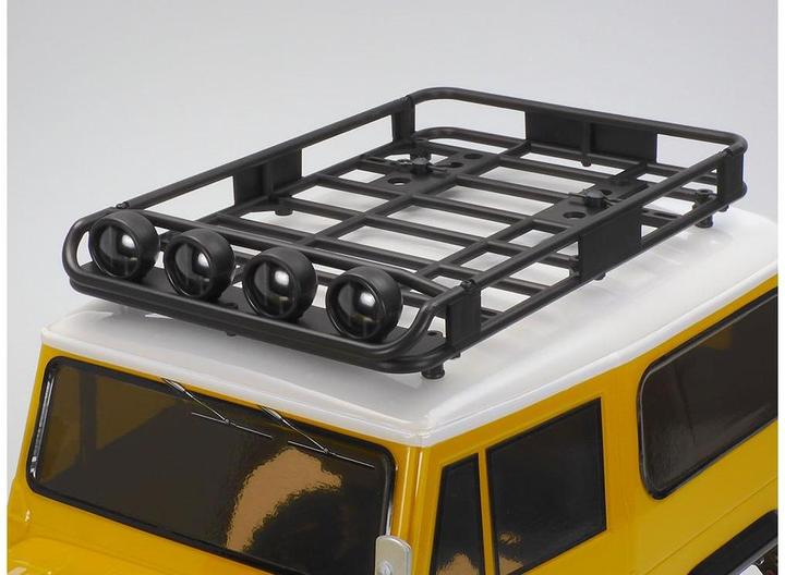 Actual product image Tamiya 1/10 RC Toyota Land Cruiser 40 Yellow Painted Body (CC-02) (Kit)