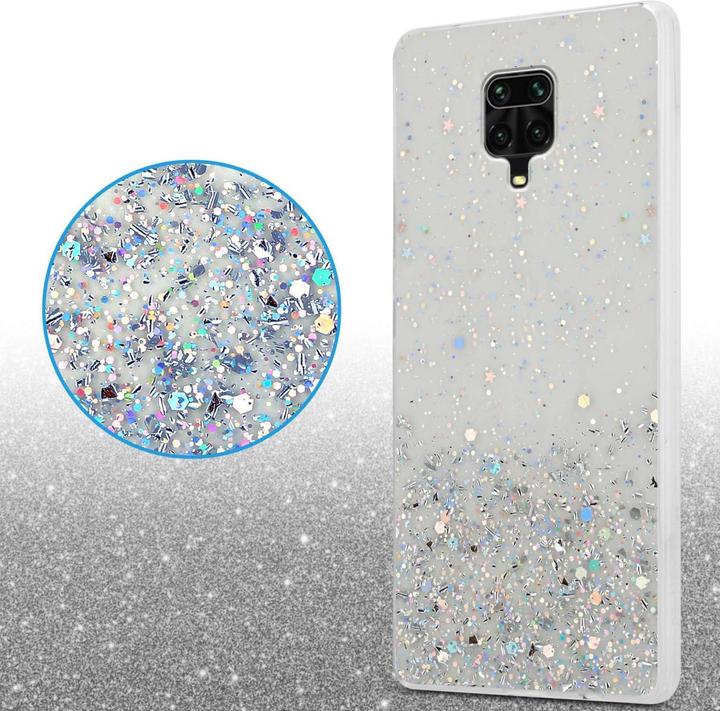 Actual product image Cadorabo Bumper Case for Xiaomi RedMi NOTE 9 PRO / NOTE 9S TPU funkelnder Glitter (Xiaomi Redmi Note 9 Pro, Xiaomi Redmi Note 9S)