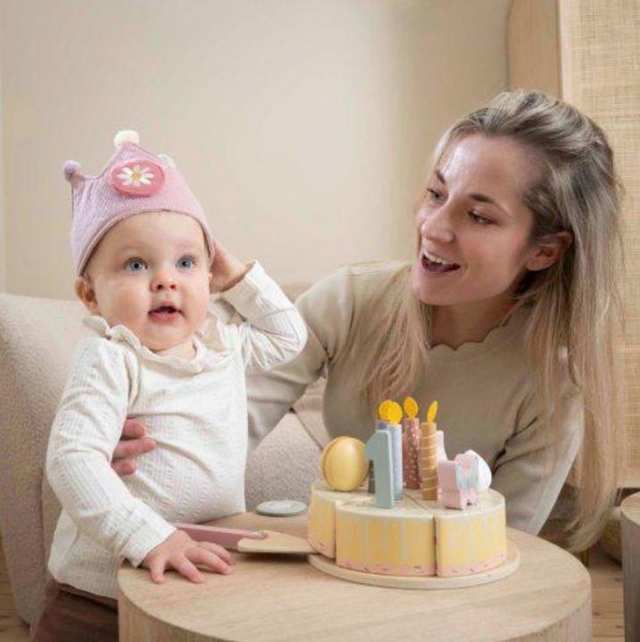 Produktbild Little Dutch Geburtstagskrone mit Zahlen pink