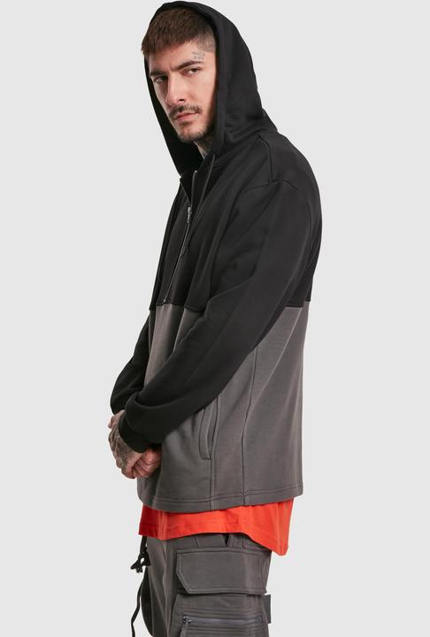 Actual product image Urban Classics Relaxed Half Zip Hoodie (S)