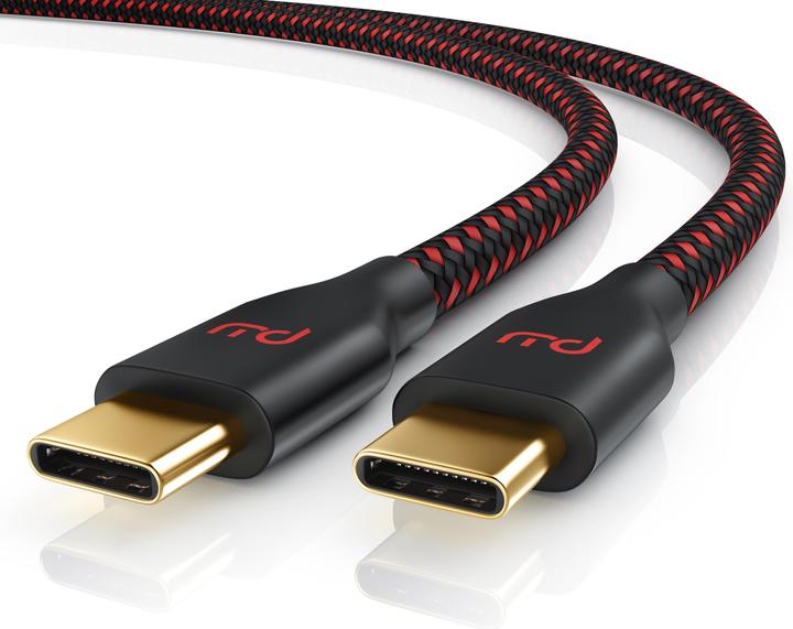 Primewire USB-C 3.1 zu USB C Gen 2 Kabel / Ladekabel / Datenkabel für Smartphone, Tablet (1 m, USB 3.1)
