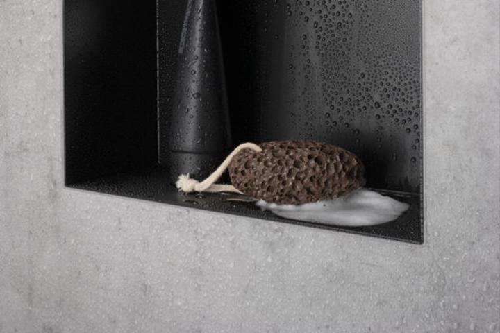 Produktbild hansgrohe HG Wandnische XtraStoris Minimalistic m offen. Ra 300x150x100mm ES optic