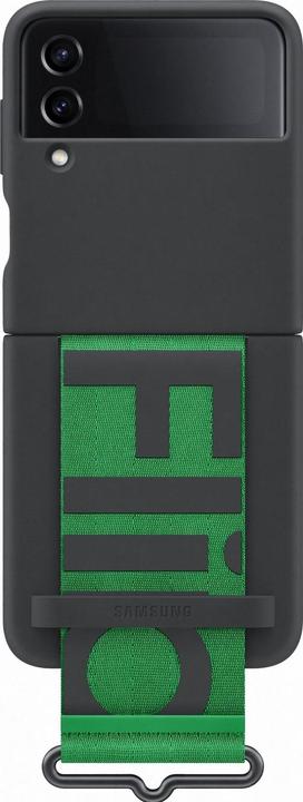 Actual product image Samsung Silicone cover with strap (Samsung Galaxy Z Flip4)