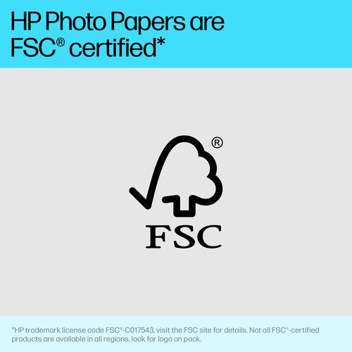 Image du produit HP Advanced Photo Paper 10 feuilles (250 g/m², 101 x 305 mm, 10 x)
