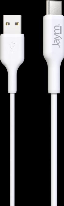 Actual product image Jaym USB to Type-C 2.4A 2M charging and data synchronisation cable (2 m, USB 3.2 Gen 1)