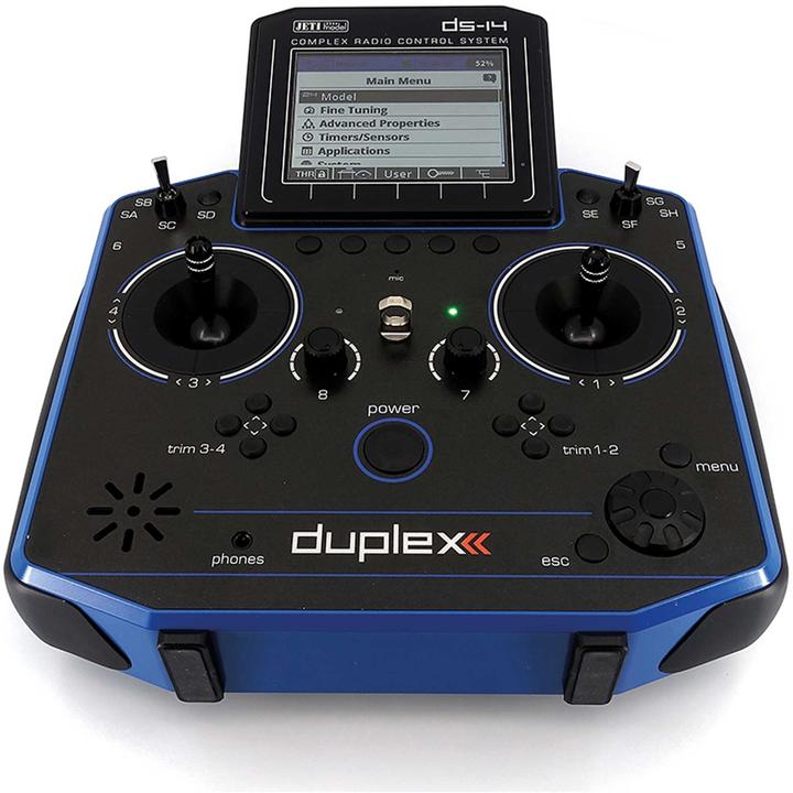 Actual product image Jeti DS-14 II Blue Multimode
