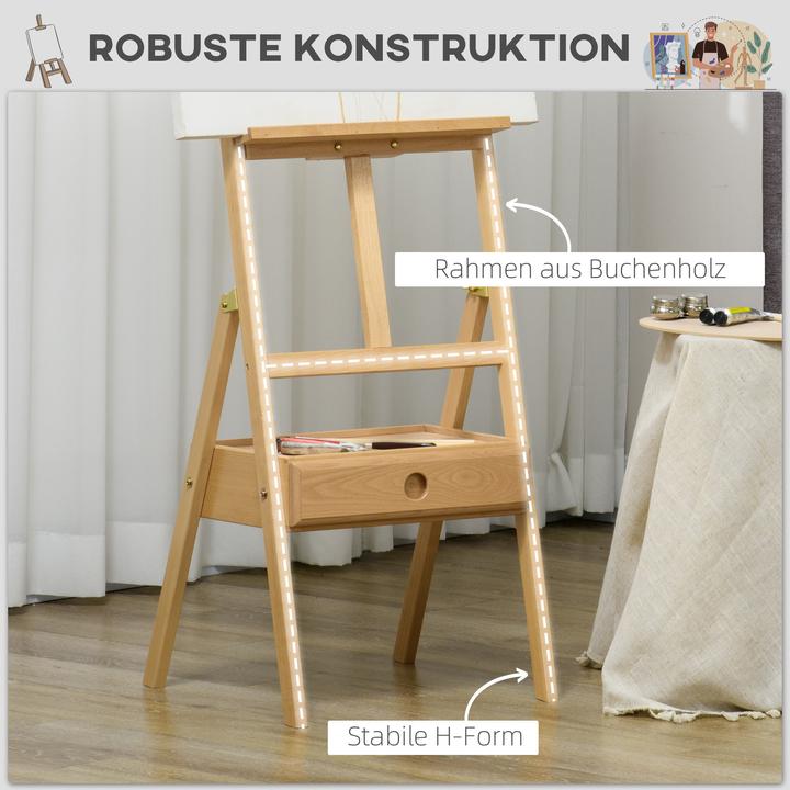 Image du produit Vinsetto Hauteur du chevalet réglable
