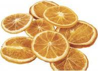 Rayher Dekoartikel orange Orangenscheiben getrocknet