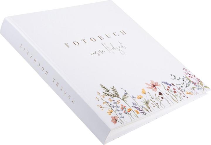 Actual product image Goldbuch Blütenliebe 30x31 60 weisse Seiten Hochzeit 08044 (30 x 31 cm)
