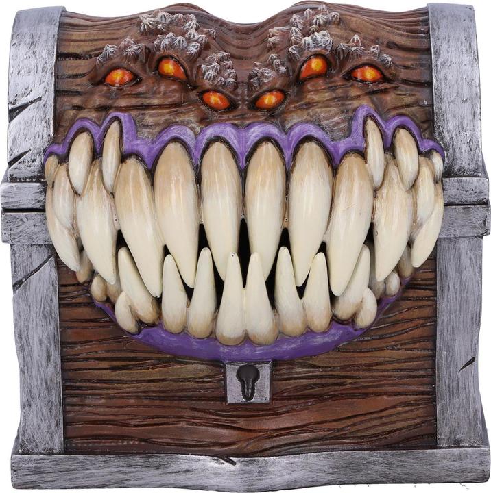 Immagine prodotto Nemesis Now Scatola di dadi del gioco di ruolo Dungeons & Dragons Mimic