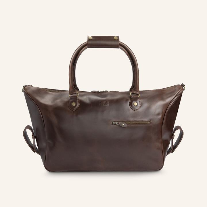 Actual product image Buckle & Seam Leather Weekender Linwood Brown / (37 l, Hand luggage (up to 50 litres))