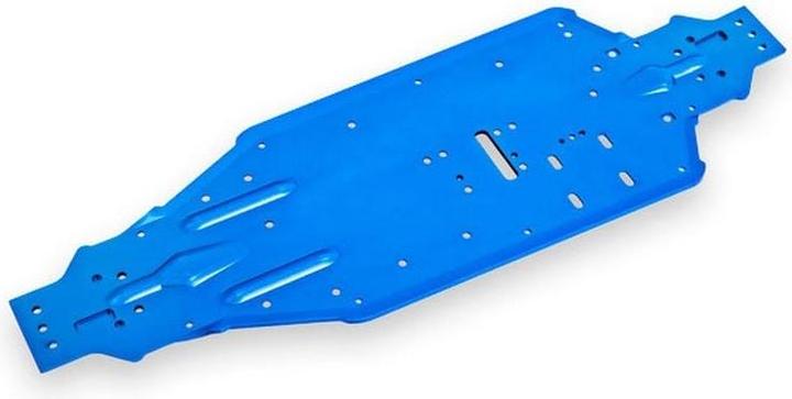 Traxxas chassis aluminium blue anodised