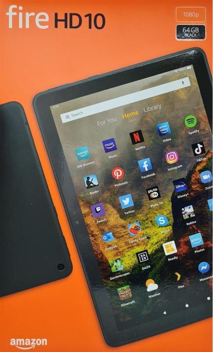Actual product image Amazon Fire HD 10 (2021) incl. Alexa (10.10", 64 GB, Black)