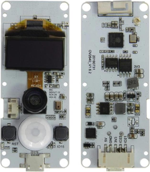 Immagine prodotto Lilygo TTGO T-Camera ESP32 con occhio di pesce OLED 0,96
