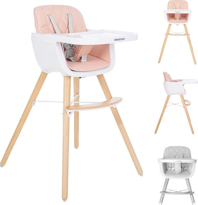 Image du produit Kikkaboo chaise haute 2en1 Woody (Chaise haute)