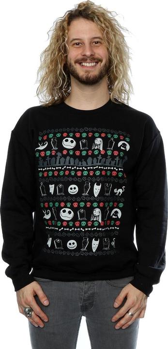 Produktbild Disney Nightmare Before Christmas Festive Icons Sweatshirt (S)