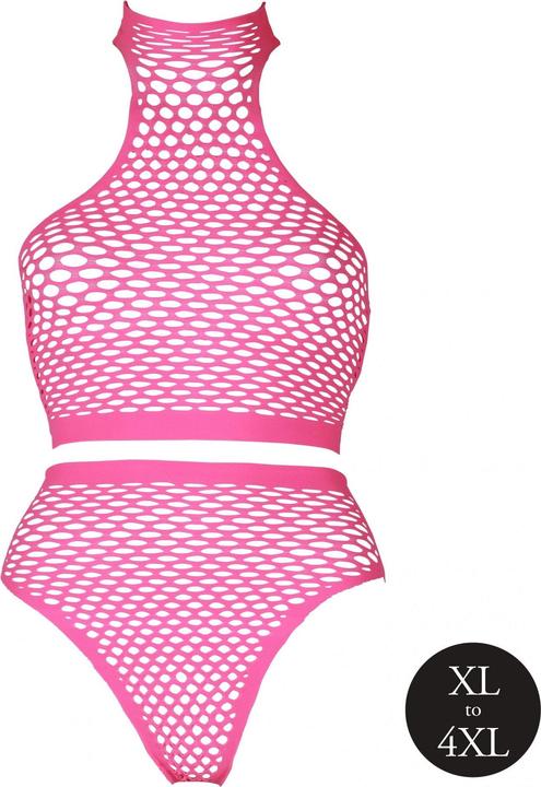 Immagine prodotto Ouch! Turtle Neck and High Waist Slip - Pink - XL/XXXXL (XL, XXL, 3XL)