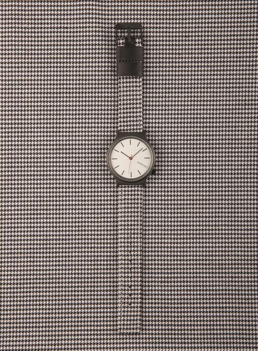 Actual product image Komono The Wizard Print Series Pied De Poule (Analogue wristwatch, 36 mm)