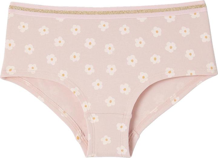 Immagine prodotto Vertbaudet Confezione da 7 pantaloncini da bambina in cotone biologico (116, Confezione da 7)