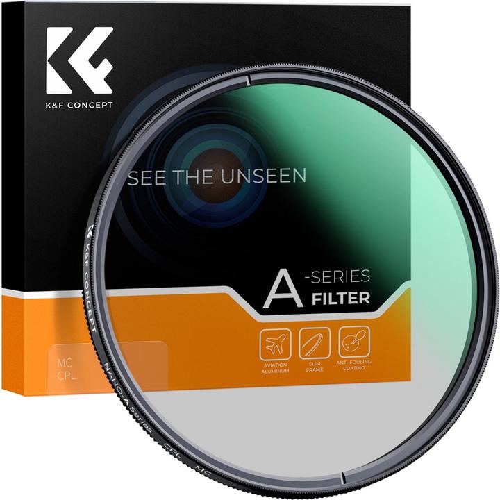 Produktbild K&F Concept 67MM CPL, Slim, Green Coated