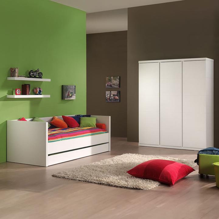 Produktbild Vipack Kinderzimmer Lara 4-teilig Set B (Kinderkleiderschrank)