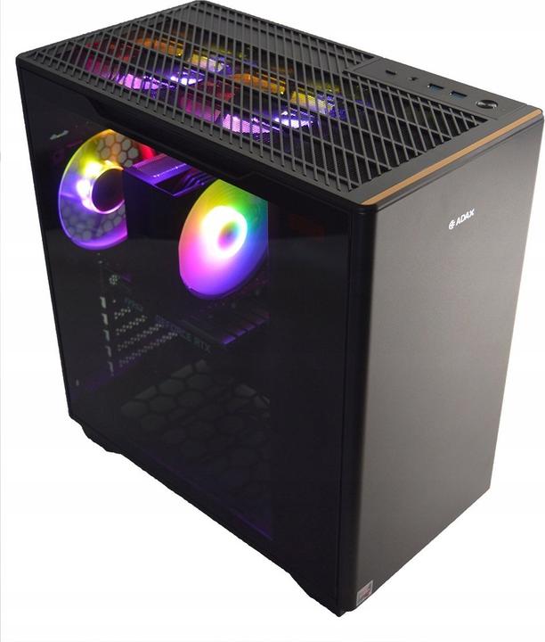 Actual product image Adax DRACO EXTREME R5500GT R5-5500GT/A520/16GB/500GB/RTX3050-6GB/WiFi/3Y PC